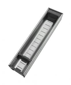 ORGA-LINE Organizador em inox para gavetas TANDEMBOX, com 2 compartimentos