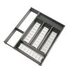 ORGA-LINE Organizador em inox para gavetas TANDEMBOX, com 7 compartimentos