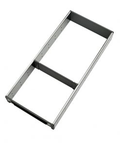 ORGA-LINE Organizador em inox para gavetas TANDEMBOX, com 2 compartimentos