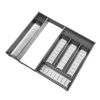 ORGA-LINE Organizador em inox para gavetas TANDEMBOX, com 8 compartimentos