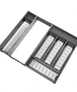 ORGA-LINE Organizador em inox para gavetas TANDEMBOX, com 8 compartimentos
